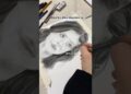 🖤#keşfet#resim#çizim#trend#viral#drawing#reklamyok#sketch#artist#illustrative#fadime#billie#nisan#f