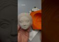 Mold making for sculpture #shorts #youtubeshorts #mold