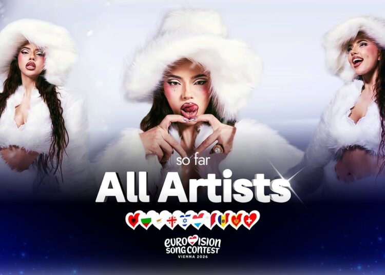 Eurovision 2026: All Artists so far (10/35)
