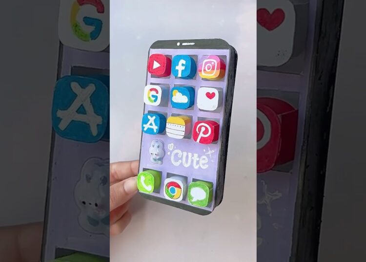 Cute pop up mobile diy #shorts #diy #tonniartandcraft #love #craft #art