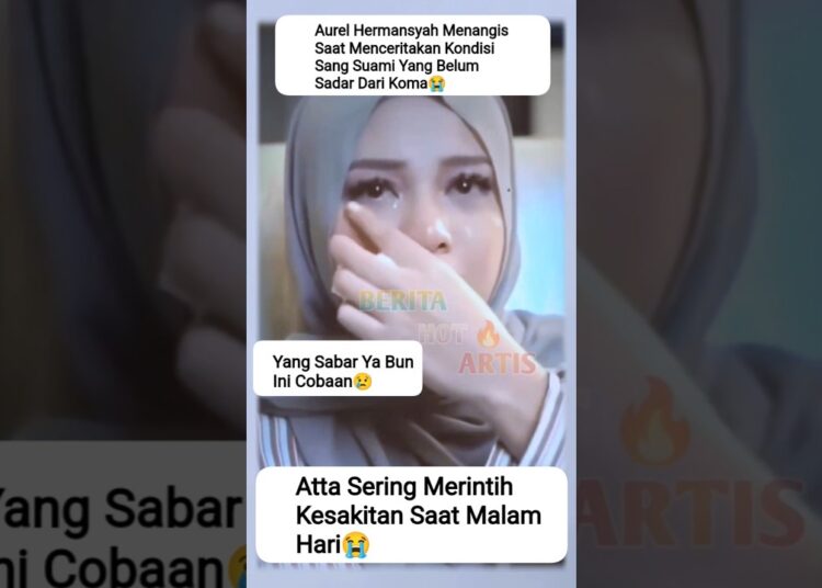 AUREL MENANGIS SAAT CERITAKAN SAKlT YANG DI DERITA ATTA😭#aurelhermansyah #attahalilintar #gosip #fyp