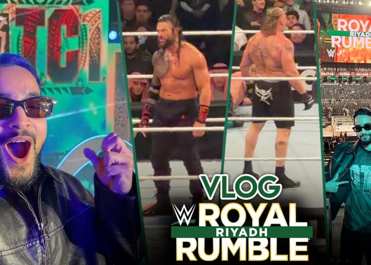 VLOG: WWE Royal Rumble 2026…🔥☝️