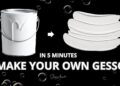 Easy Homemade Gesso in 5 Minutes | DIY Professional Gesso for Artists