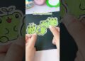 DIY frogs stickers 🐸 #art #love #craft #tonniartandcraft #shorts #diy