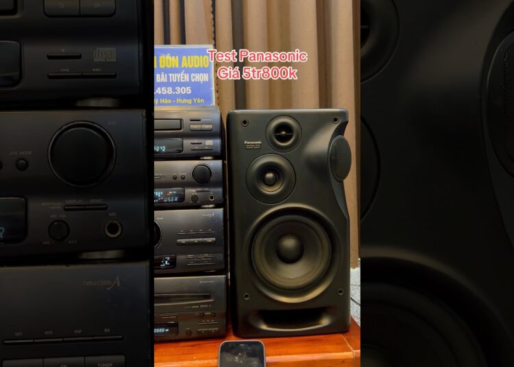 Test panasonic mash full option carbon japan #amthanhbai #music #audiophile #pioneer #speaker