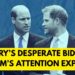 HARRY’S WORLDWIDE DESPERATE BID FOR WILLIAM’S ATTENTION #royal #meghan #princeharry