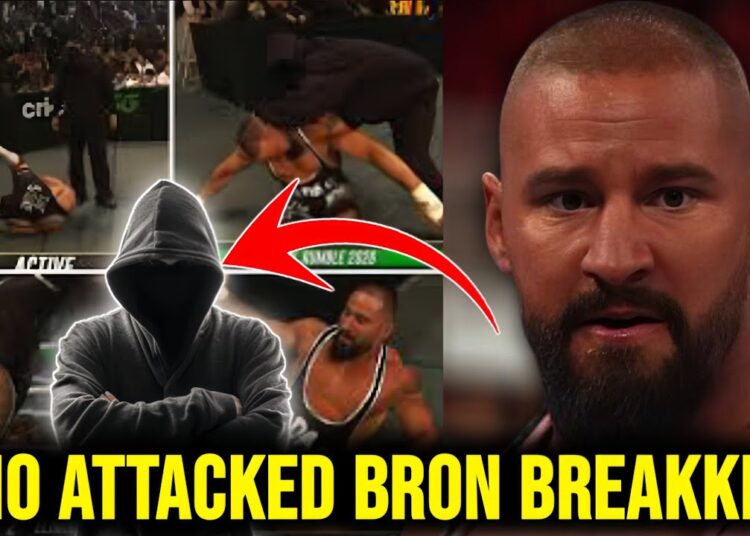 Who Attacked Bron Breakker? | Black Hoodie Mystery Masked Man Revealed, Royal Rumble 2026
