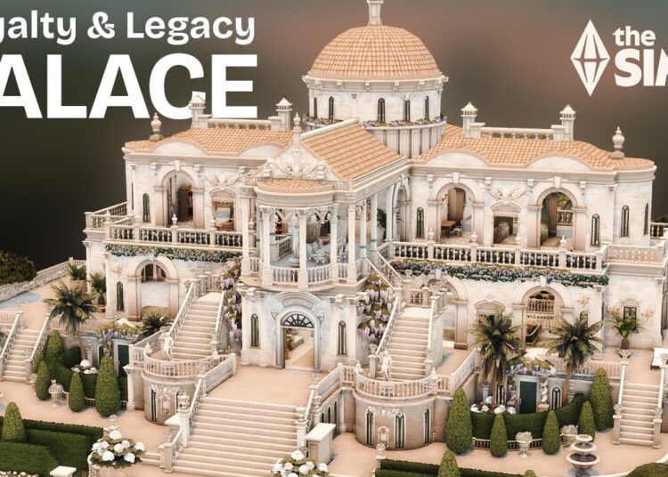 Sims 4 ROYALTY & LEGACY: PALACE (Base Game & 1 Pack!)