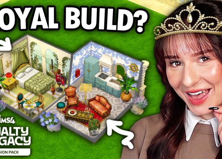 Can I build a house with The Sims 4 Royalty & Legacy Expansion Pack?