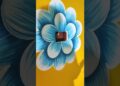easy flower painting 🖌️🎨 #foryou #art #painting #drawing #artist #shorts
