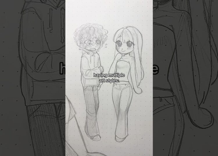 i love them both! 😋 #art #drawing #sketch #artist #relatable #illustration