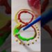 water colour drop mixing rangoli #art #drawing #satisfying #comedy #funny #mixing #viral