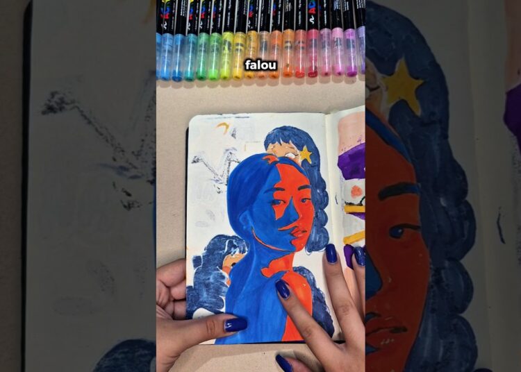 COBRINDO uma PÁGINA FEIA 😵‍💫 #art