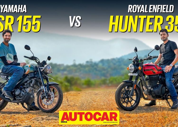 Yamaha XSR 155 vs Royal Enfield Hunter 350 – Two takes on retro | Comparison | Autocar India