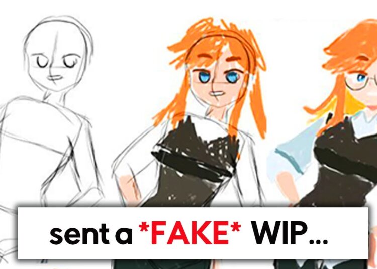 Artist EXPOSED For Painting Over AI To Fool Clients…*Allegedly*