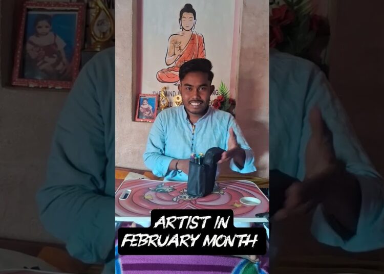 Artist in February month 😁😁❣️#art #drawing #valentinesday #akash15