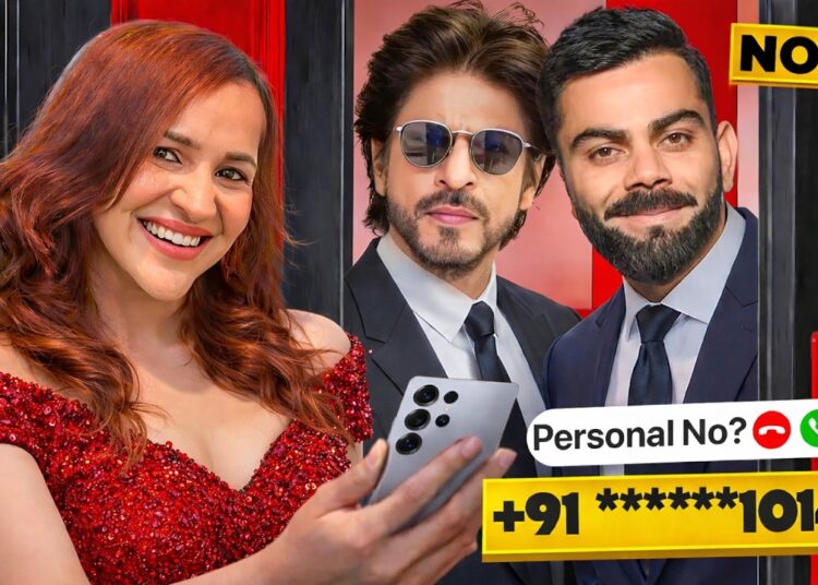 I asked CELEBRITIES for their PHONE NUMBERS 😱