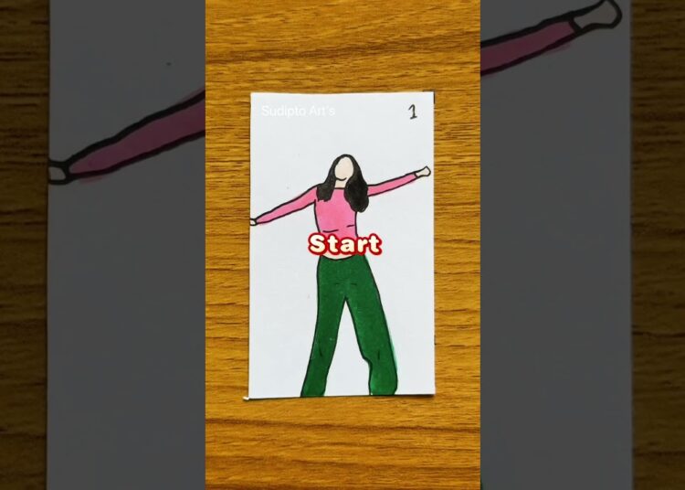 Lush Life paper dance (Artist Version) #viral #foryou  #dance #flipbook #art #lushlife
