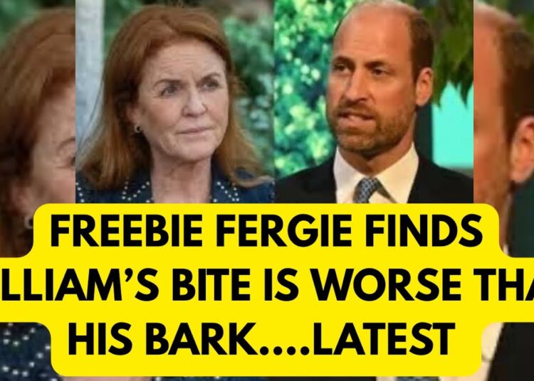 FERGIE FINDS WILLIAM’S BITE IS FAR WORSE -LATEST #royal #britishroyalfamily #news