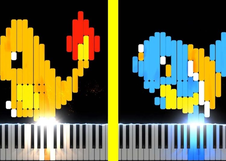 Piano Pictures [Pokémon No. 1 – 9]