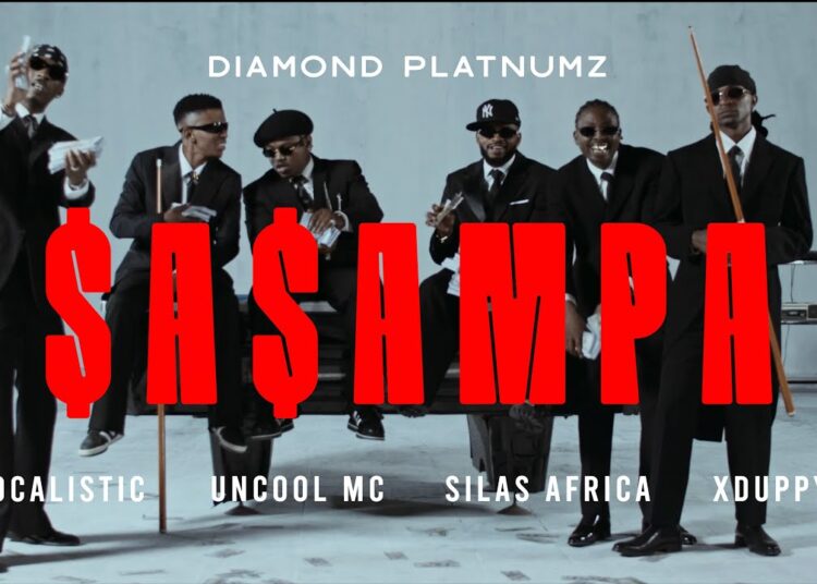 Diamond Platnumz Ft Focalistic, Uncool, Silas Africa, Xduppy – Sasampa (Official Music Video)