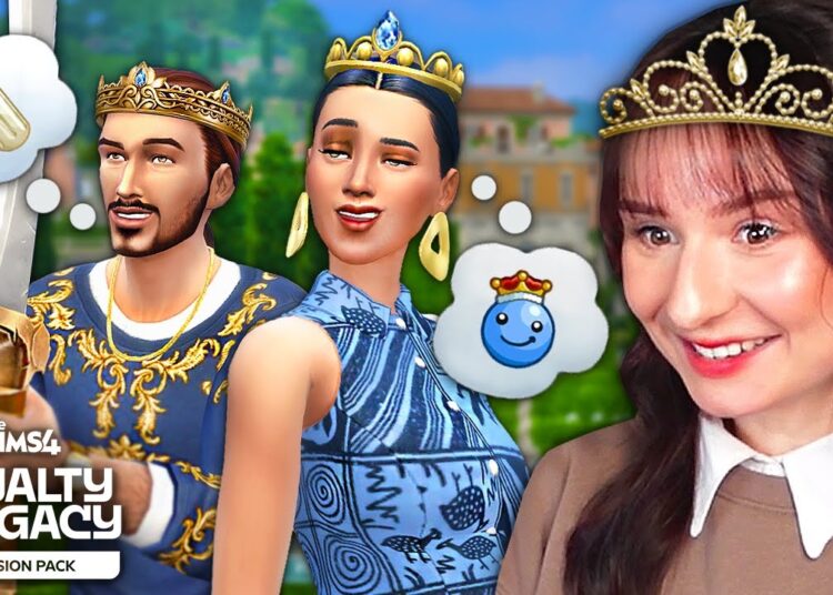 I tried starting a DYNASTY in The Sims 4 Royalty & Legacy