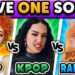 POP VS KPOP VS RANDOM 🎵 SAVE ONE SONG 🤩 | Music Quiz