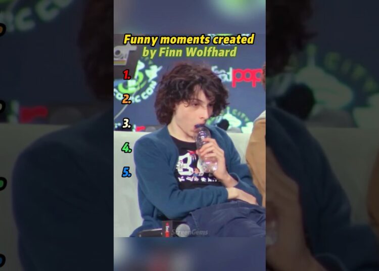 Funny moments created by Finn Wolfhard.#FinnWolfhard#celebrity.mp4