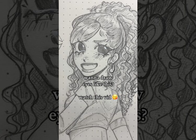 eye drawing tutorial!! 😋 #art #drawing #artist #tutorial #drawingtutorial #sketch