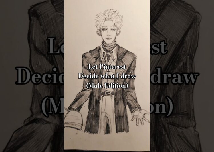 Let Pinterest decide what I draw! #viral #art #animeeart #drawing #sketch #artist #artshorts #shorts