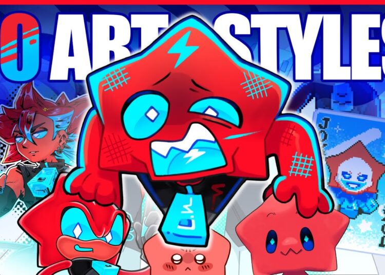 10 Art Styles VS 1 ARTIST