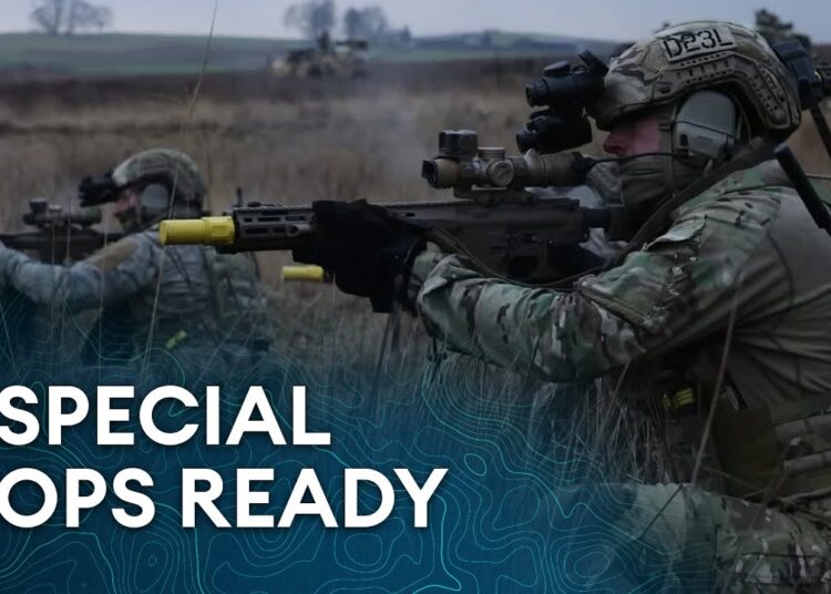 Fast ropes and precision raids: Royal Marines and Rangers get special ops ready