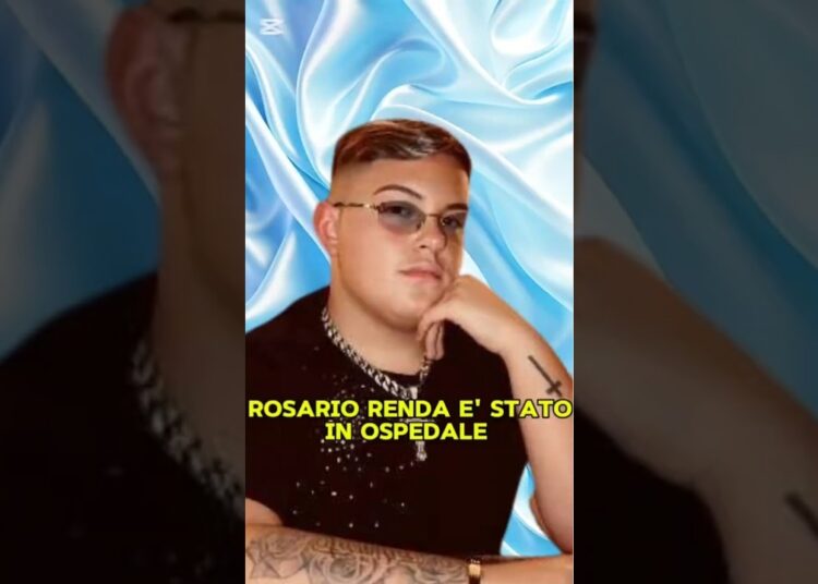 Rosario Renda è stato in ospedale🔔 #Rosariorenda #gossip #trash #shortsvideo