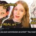 ARTIST Reacts to People Defending AI “ART”😬