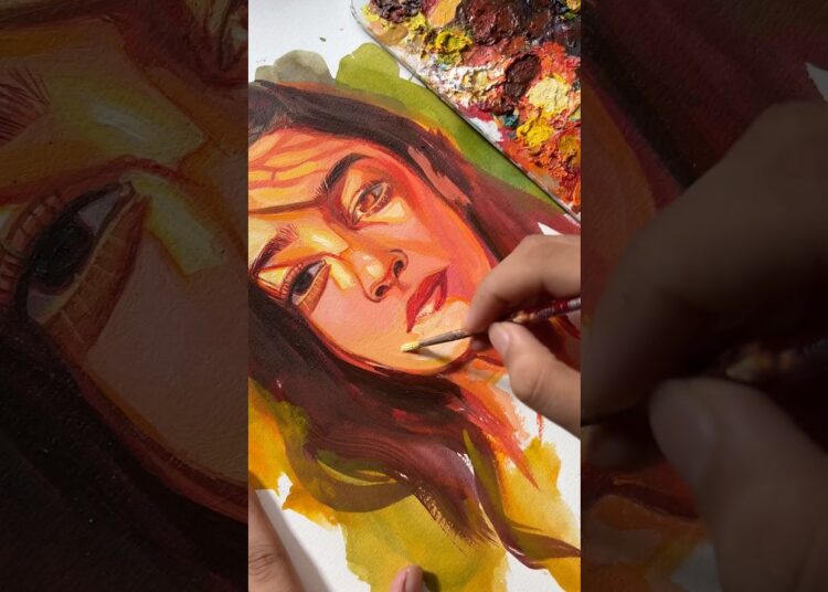 This is what I think #thebhimsenart #art #drawing #painting #artist #portrait #artwork #sketch