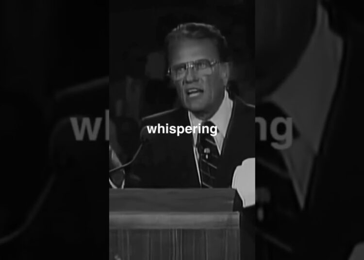 Pastor Billy Graham takes about gossip. #christianity #gossips #christian #charactertransformation
