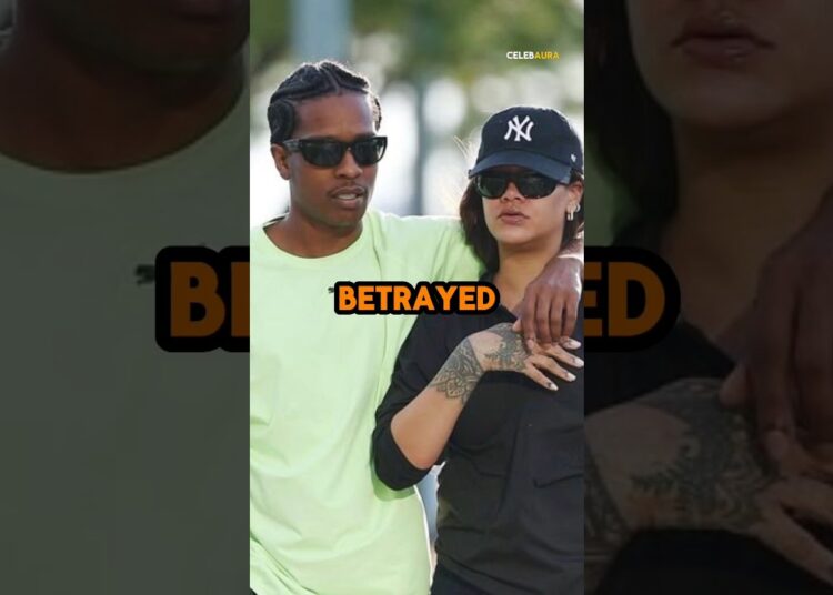 The Gossip That Nearly Tore Apart Rihanna and A$AP Rocky #celebrity #rap #shorts
