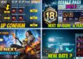 4.3 UPDATE 😍 BGMI NEXT ROYAL PASS A18 DATE / BGMI NO MORE PRE ORDER EVENT / M4 GLACIER & UC UP EVENT