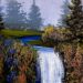 Spring Forest Waterfall Oil Painting Tutorial  #PaintWithJosh  #PaintingTutorial #bobross #Artist