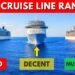 Which Cruise Line to Choose in 2026 – RANKED WORST TO BEST!