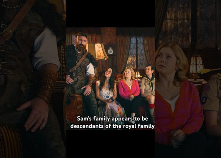 Sam’s family appears to be descendants of the royal family #funny #shorts #shortvideo #series