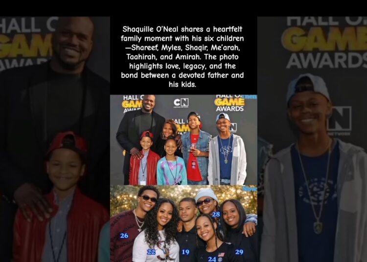 “‘My Greatest Joy’ Shaq Shares a Family Moment 👀🖤” #celebrity
