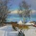 “Silent Winter” Acrylic painting. Artist – Viktor Yushkevich. #233