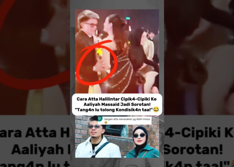 atta Halilintar 3lus aaliyah massaid #attahalilintar #artist #viralvideo