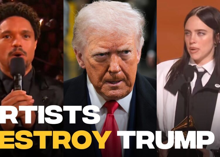 Artists absolutely destroy Donald Trump and ICE at Grammy Awards
