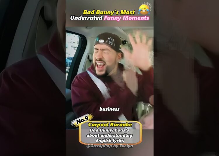 Bad Bunny’s Most Underrated Funny Moments.#badbunny #funnymoments #celebrity #viral #snl #fyp