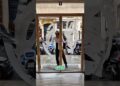 Artist Who Turns Glass Windows into Chalk Art😲👌#shortsfeed #shorts #artist #art #facts #paris