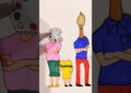 An Artist Cute Story 🥰🥰 #shortsfeed #drawing #youtubeshorts