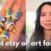 Where artists are quietly making sales without posting every day