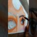 Radha Rani eyes drawing with oil pastels 😍✨||#shorts #artist #radheradhe #oilpastels